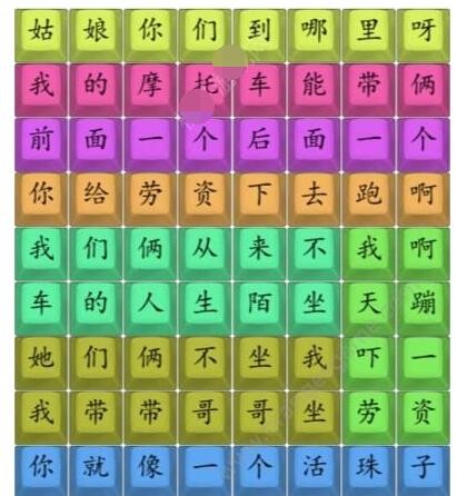 《汉字找茬王》印度摩托车通关攻略