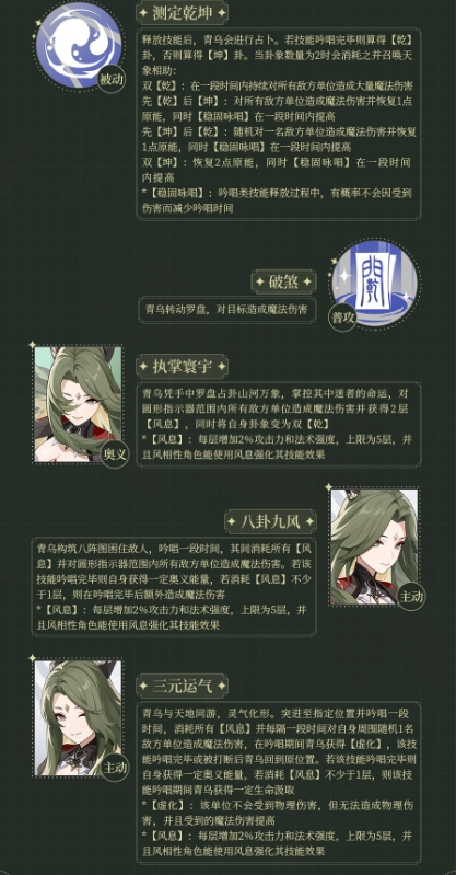 《依露希尔：星晓》青乌基本信息介绍