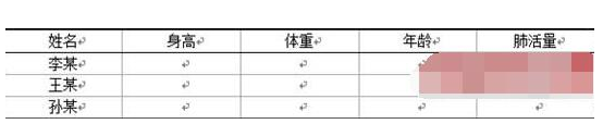 《word》制作三线表详细操作流程